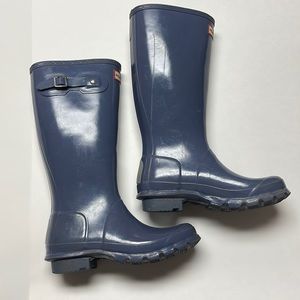 Kids’ Hunter Rain Boots Light Blue
